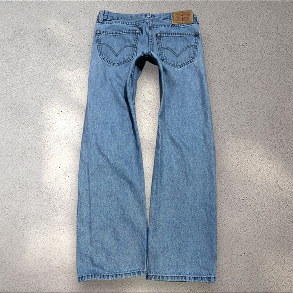 Levi's 505 Mid Rise Straight Jeans - Picture 1 of 9